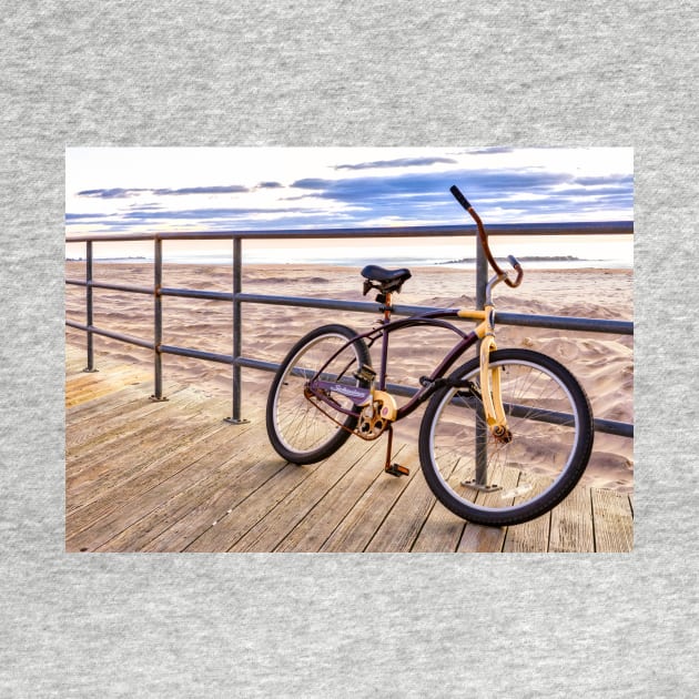 Bike on the Asbury Park Boardwalk by jforno